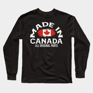 Born in Canada Long Sleeve T-Shirt